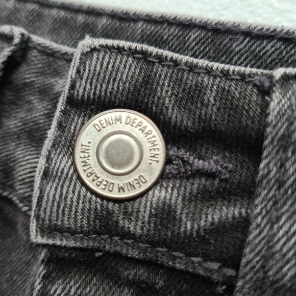 Anko 6 Black Wash Denim Mini Skirt - Picture 5 of 9